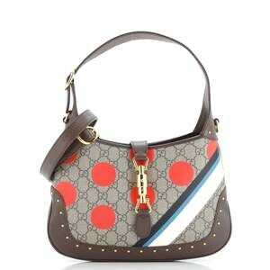 Gucci Jackie Hobo Printed Gg Coated #219598G14B